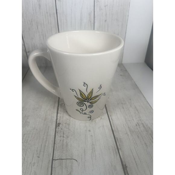 Starbucks Other - Starbucks Coffee 2006 Mug 16 Oz Floral w/Pink Hearts Latte Mug Valentines